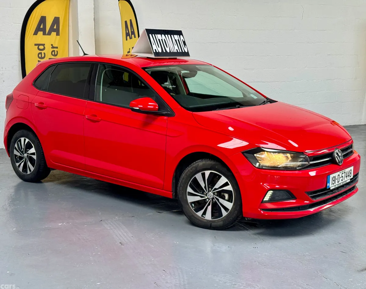 Volkswagen Polo Hatchback, Petrol, 2019, Red