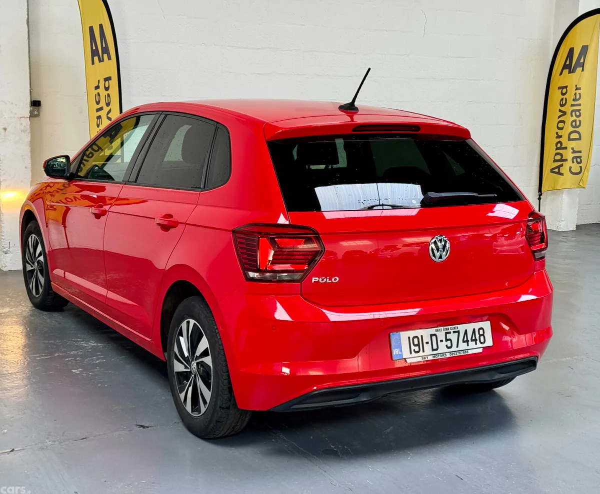 Volkswagen Polo Hatchback, Petrol, 2019, Red
