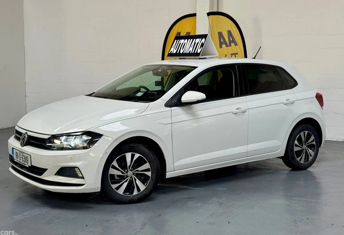 Volkswagen Polo Hatchback, Petrol, 2018, White