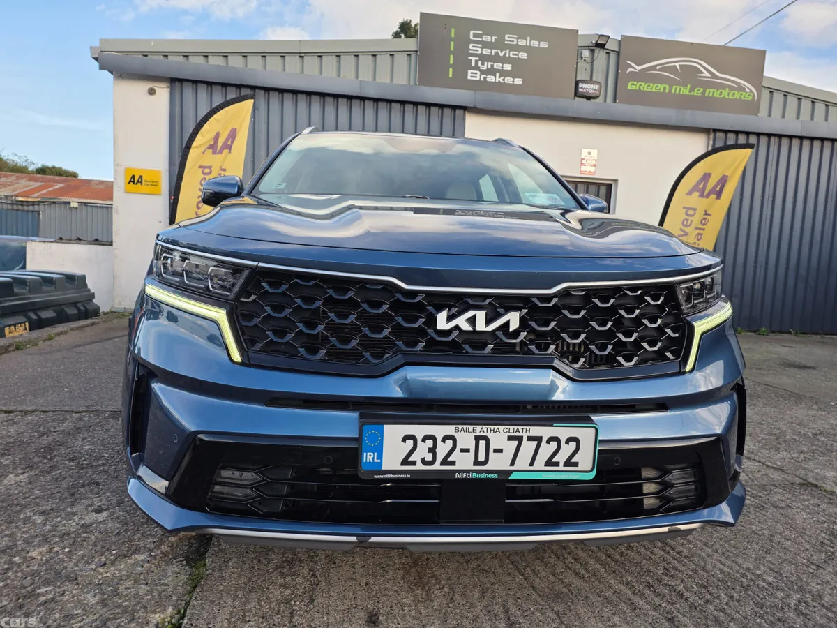 Kia Sorento SUV, Petrol Plug-in Hybrid, 2023, Blue