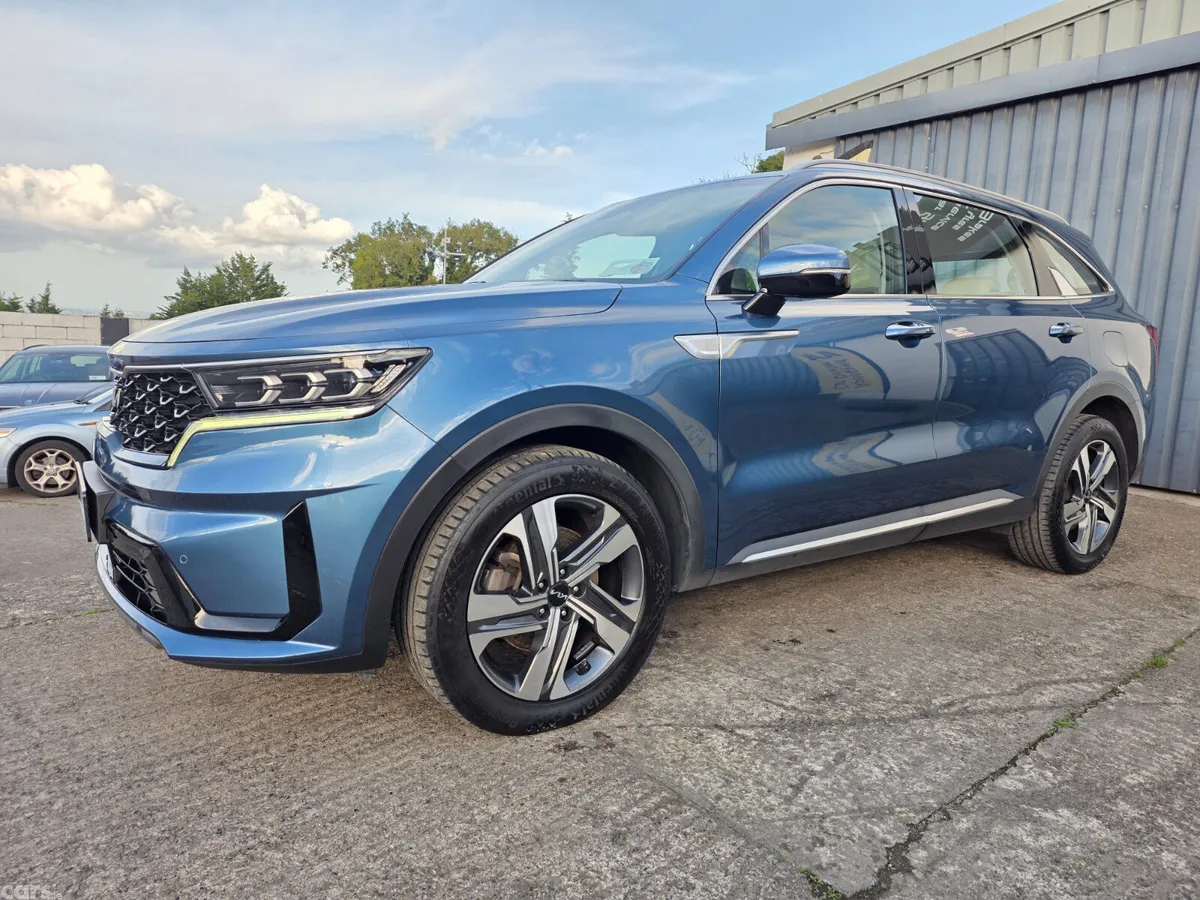 Kia Sorento SUV, Petrol Plug-in Hybrid, 2023, Blue