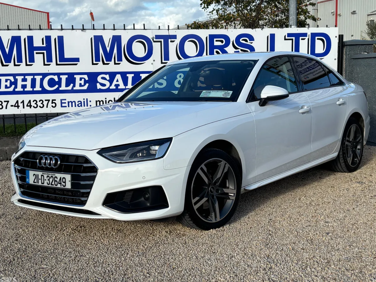 Audi A4 Saloon, Diesel, 2021, White