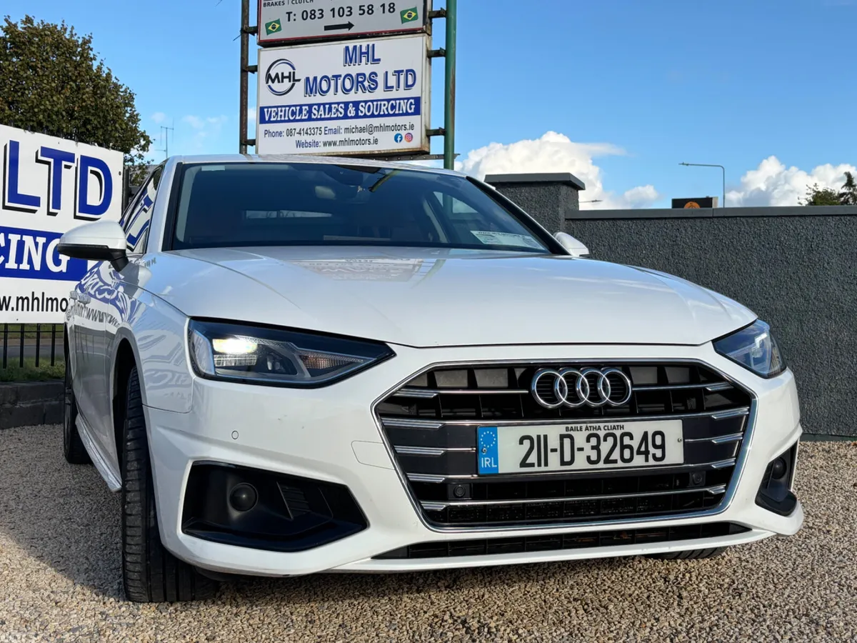 Audi A4 Saloon, Diesel, 2021, White