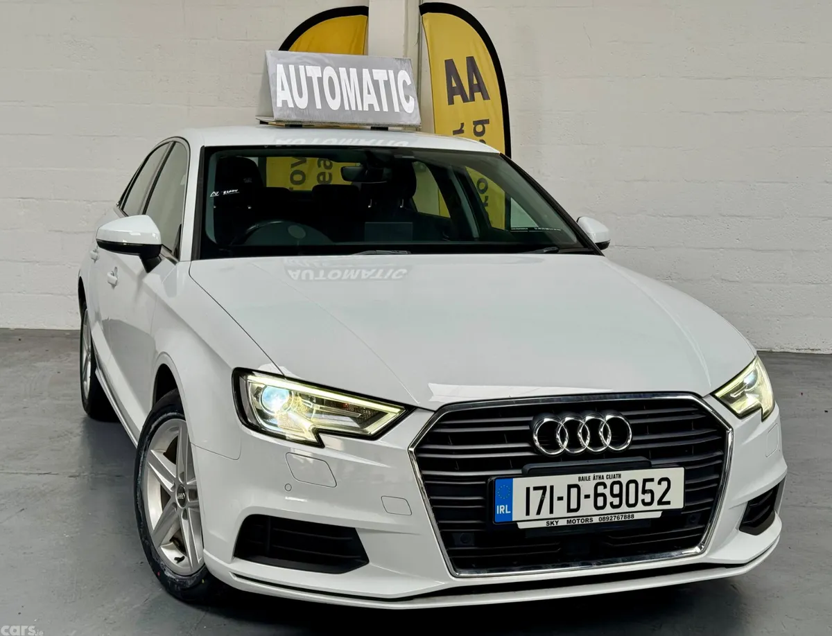 Audi A3 Saloon, Petrol, 2017, White