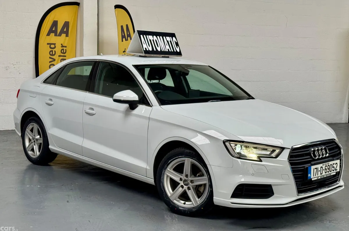 Audi A3 Saloon, Petrol, 2017, White