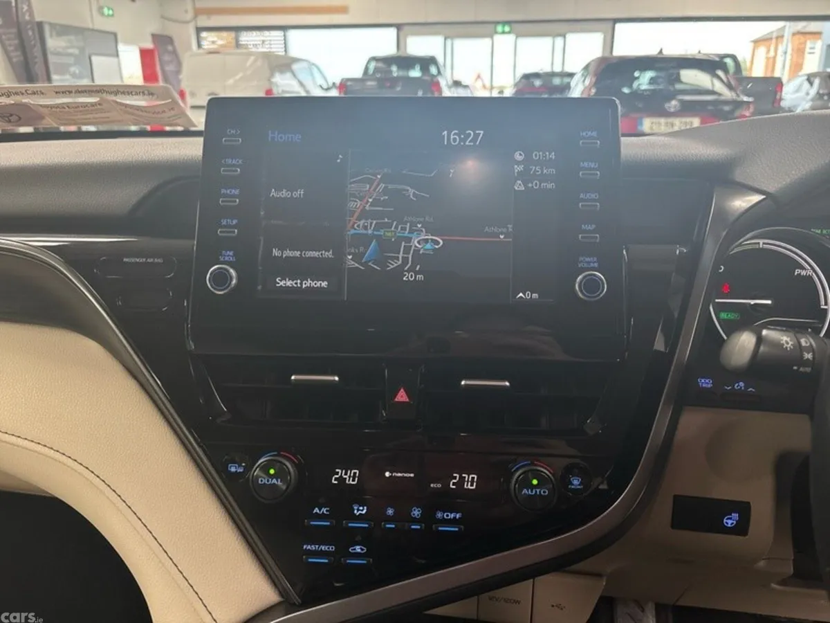 Toyota Camry Saloon, Petrol Hybrid, 2023, Black