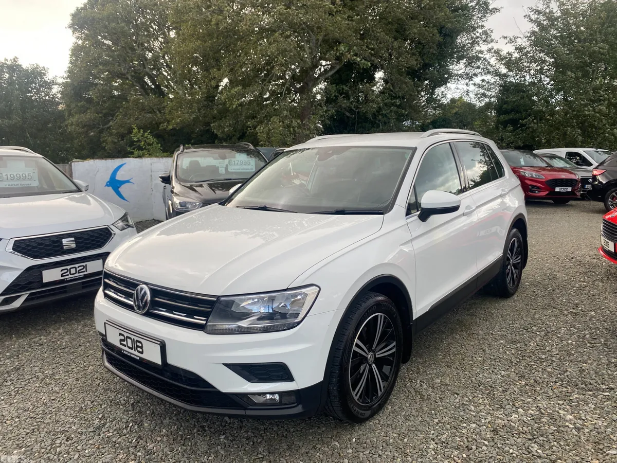 Volkswagen Tiguan SUV, Diesel, 2018, White