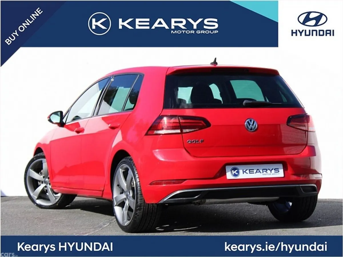 Volkswagen Golf Hatchback, Petrol, 2019, Red