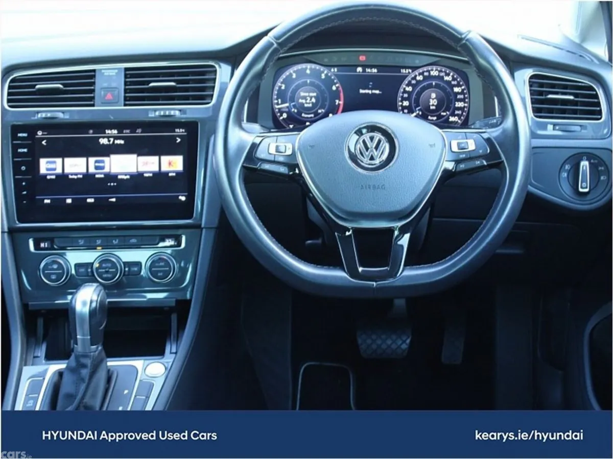 Volkswagen Golf Hatchback, Petrol, 2019, Red