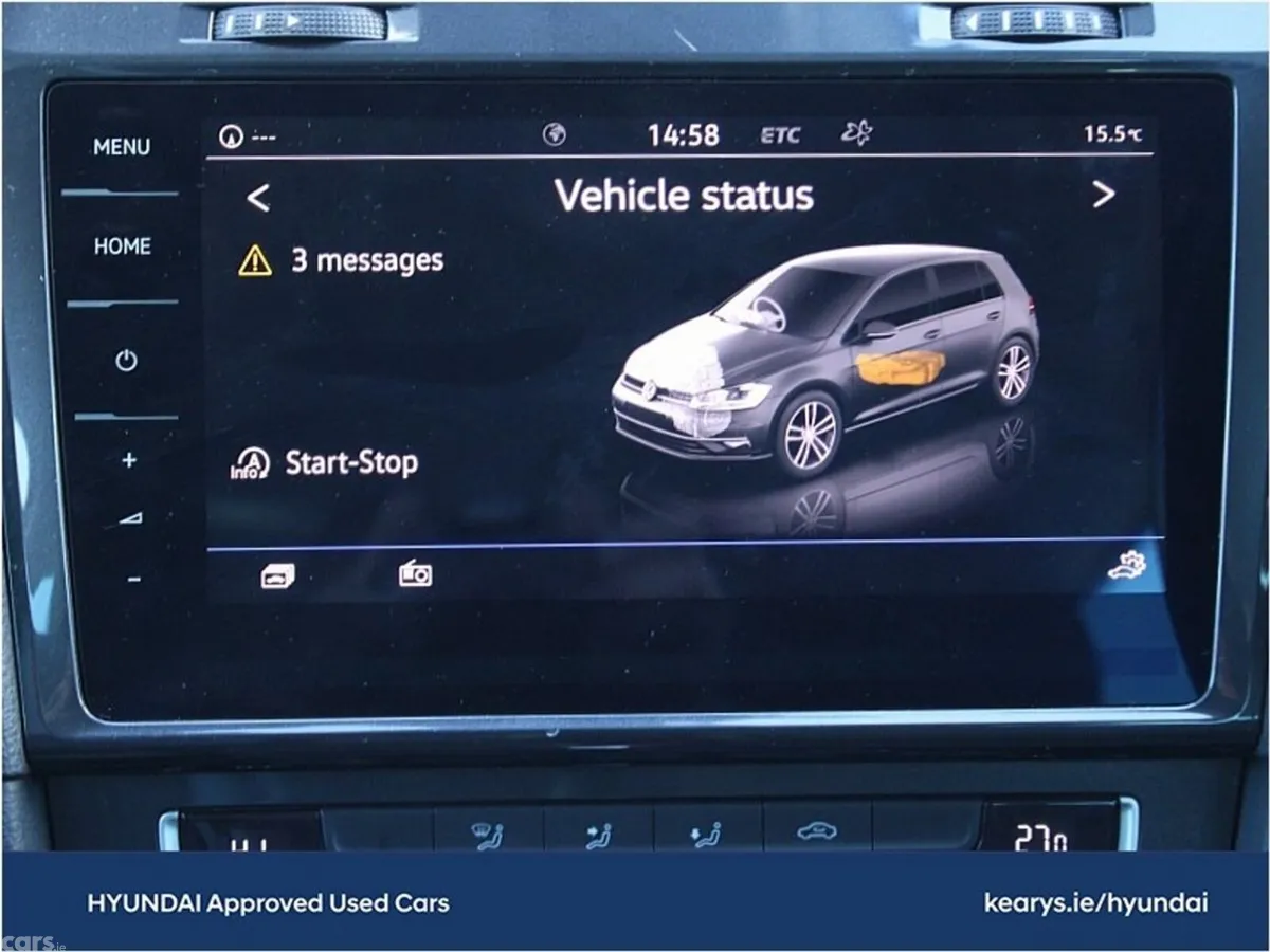 Volkswagen Golf Hatchback, Petrol, 2019, Red