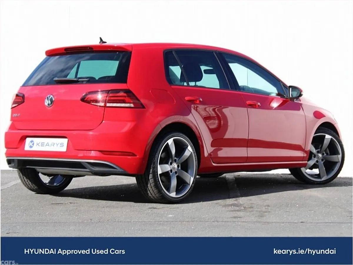 Volkswagen Golf Hatchback, Petrol, 2019, Red