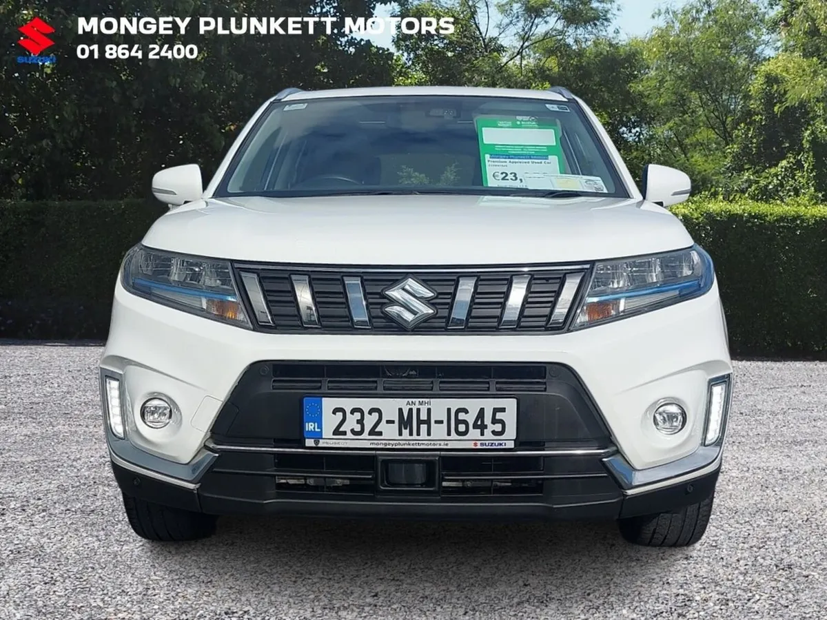 Suzuki Vitara SUV, Petrol Hybrid, 2023, White