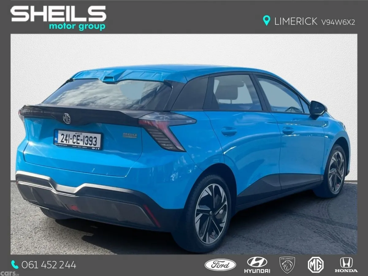 MG MG4 Hatchback, Electric, 2024, Blue