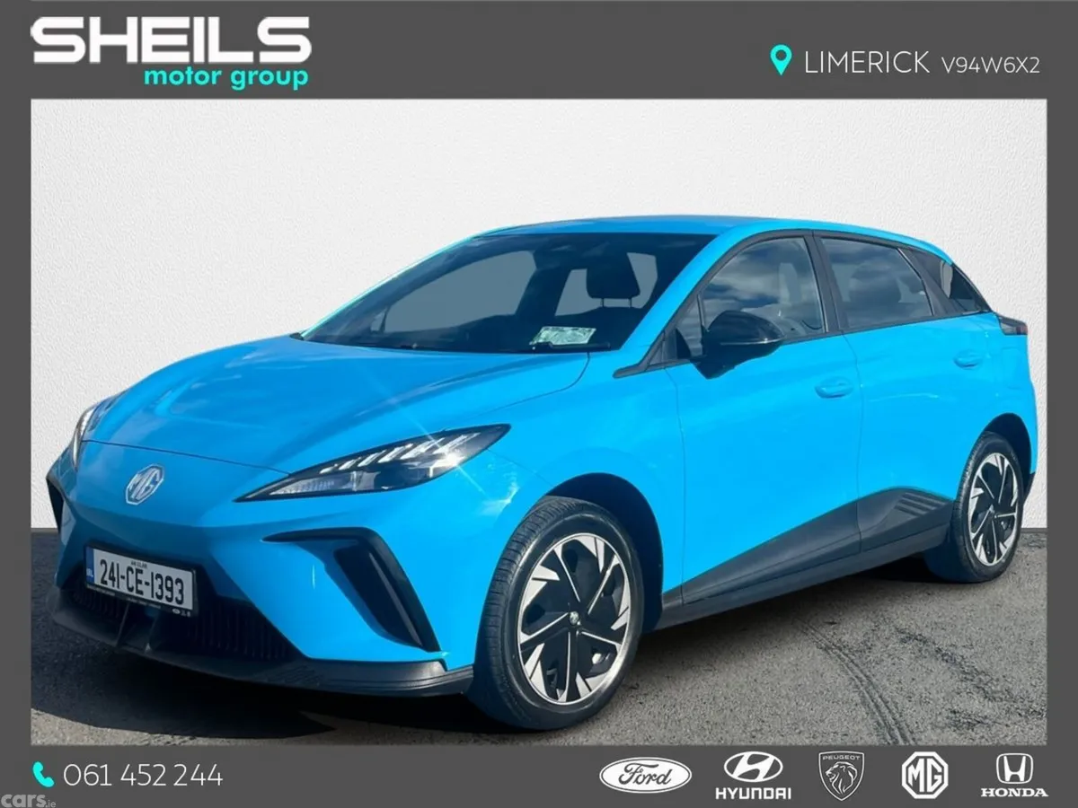 MG MG4 Hatchback, Electric, 2024, Blue