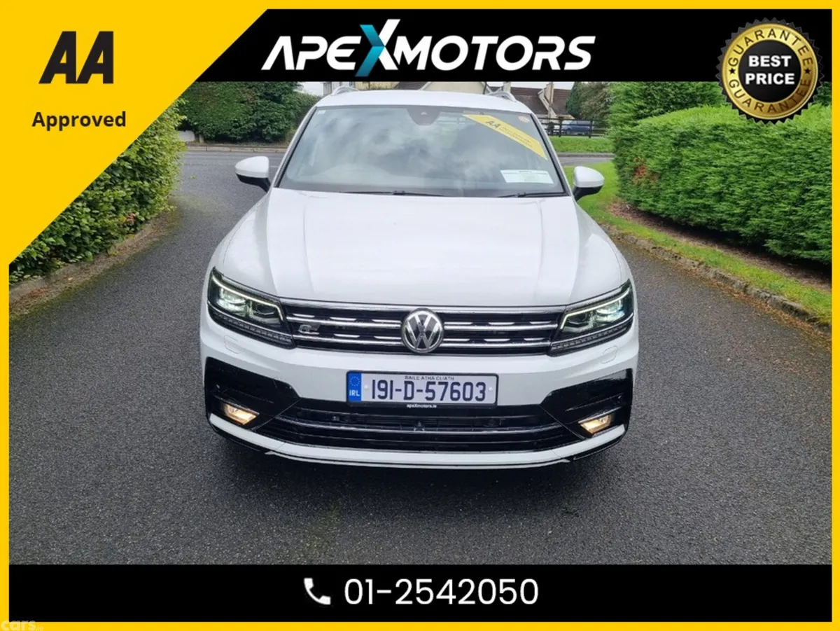 Volkswagen Tiguan SUV, Diesel, 2019, White