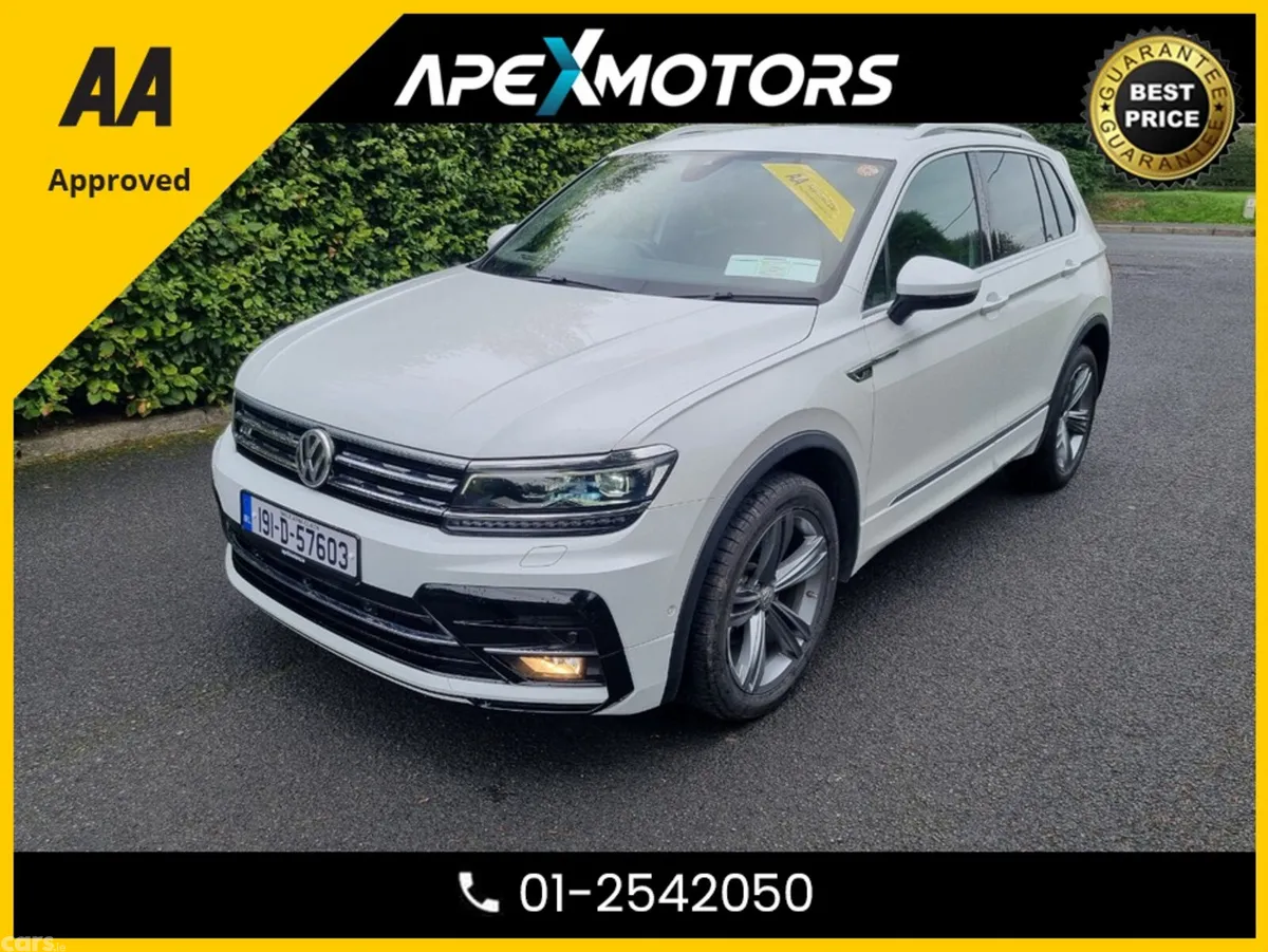 Volkswagen Tiguan SUV, Diesel, 2019, White