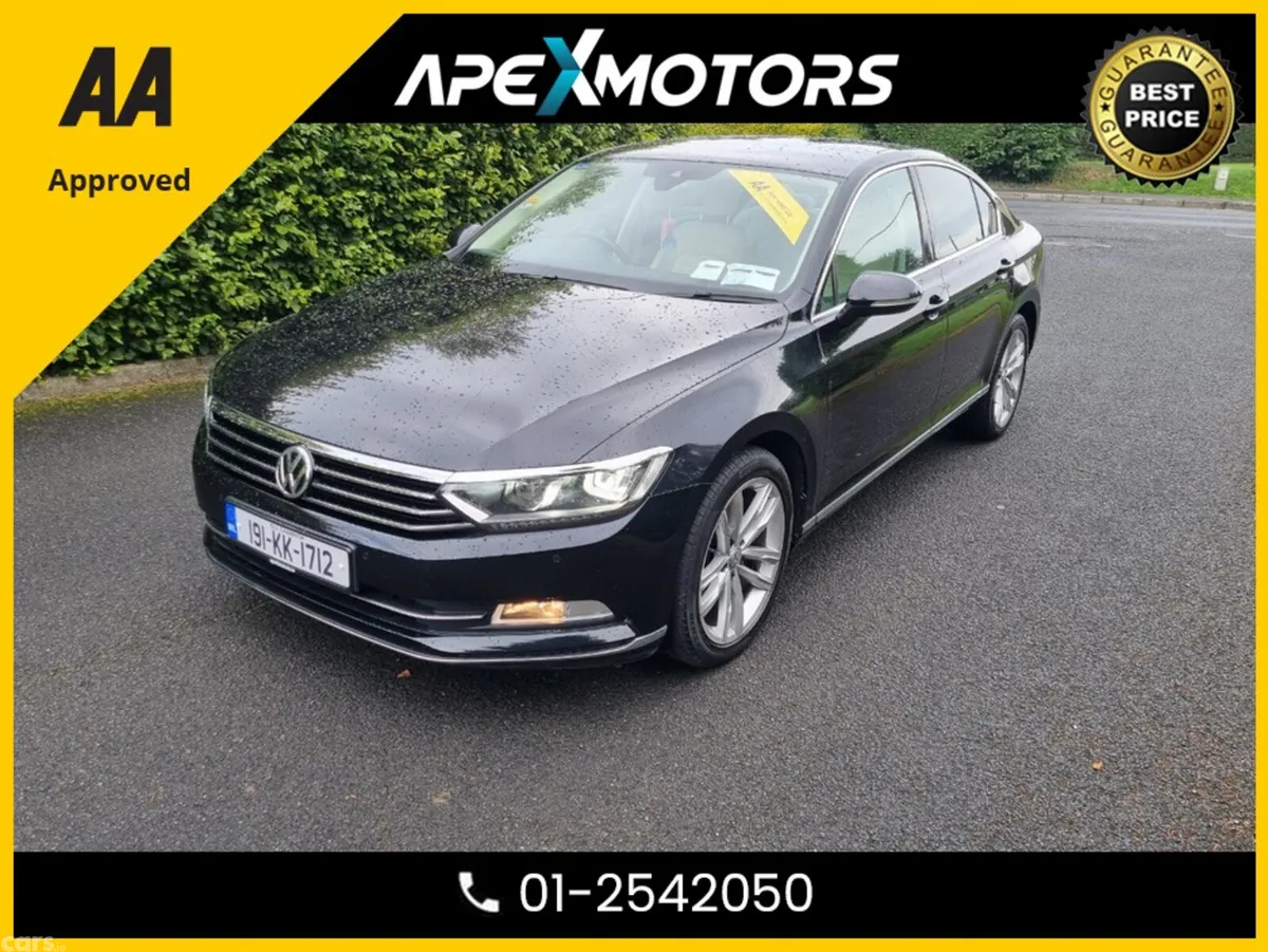 Volkswagen Passat Saloon, Diesel, 2019, Black