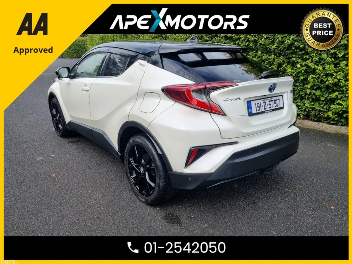 Toyota C-HR Hatchback, Petrol Hybrid, 2019, White