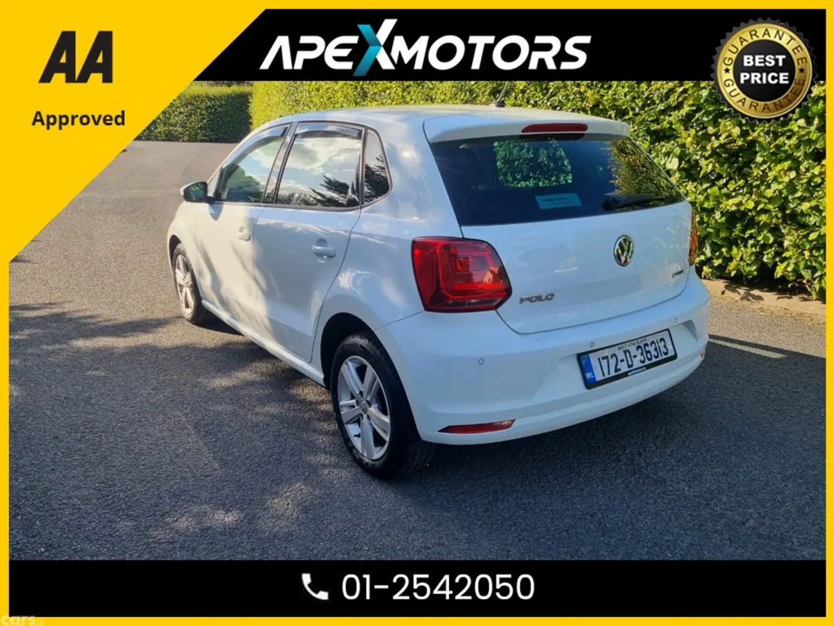 Volkswagen Polo Hatchback, Petrol, 2017, White