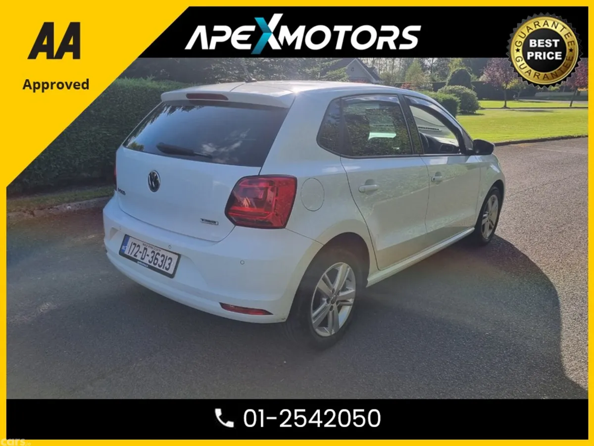 Volkswagen Polo Hatchback, Petrol, 2017, White