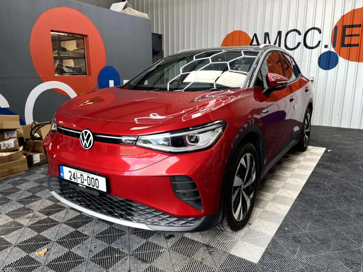 Volkswagen ID.4 SUV, Electric, 2024, Red