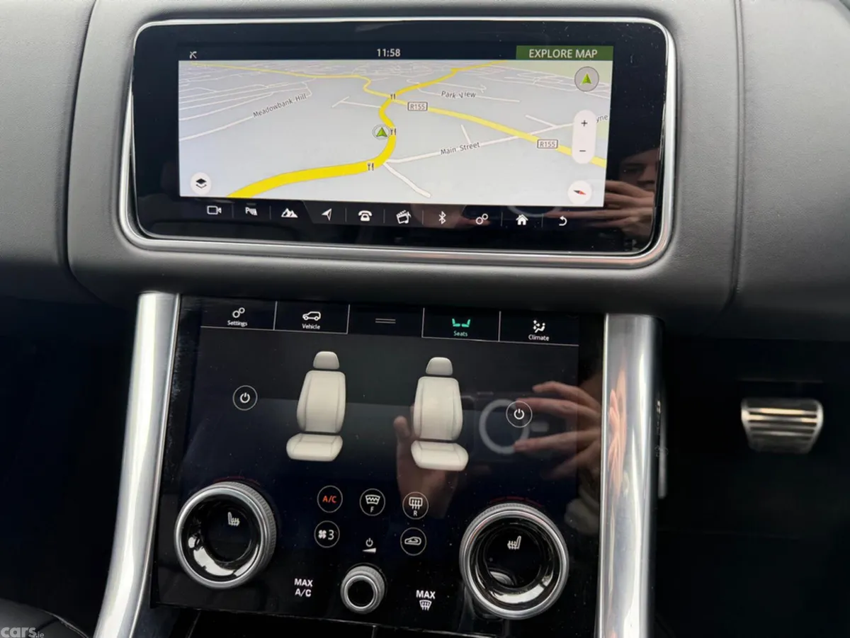 Land Rover Range Rover Sport SUV, Petrol Plug-in Hybrid, 2022, Black