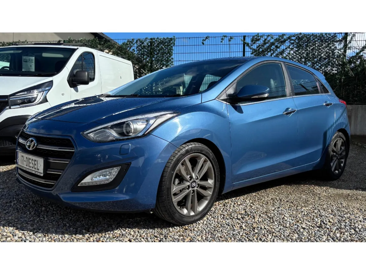 Hyundai i30 Hatchback, Diesel, 2017, Blue