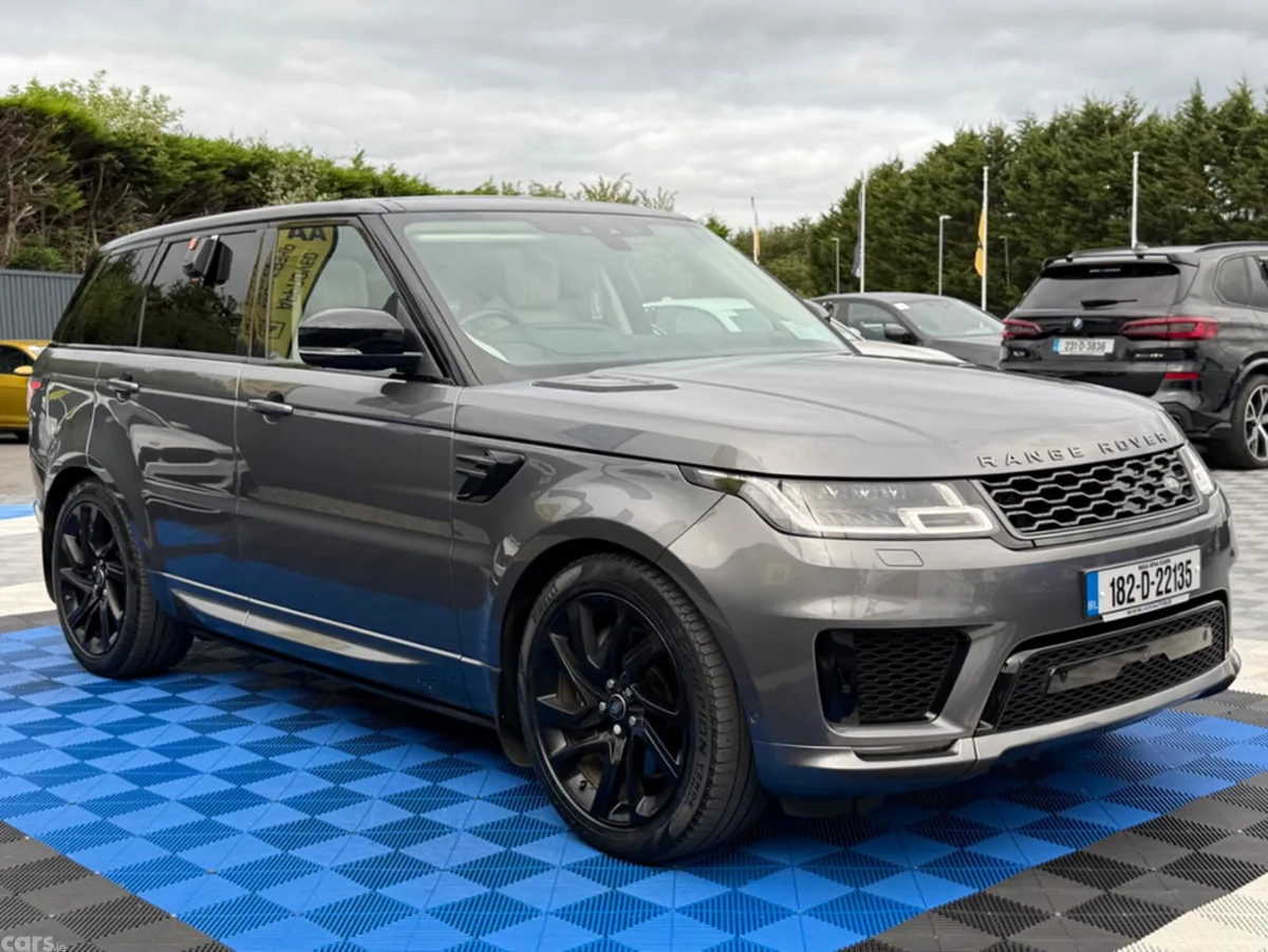 Land Rover Range Rover Sport SUV, Petrol Plug-in Hybrid, 2018, Grey