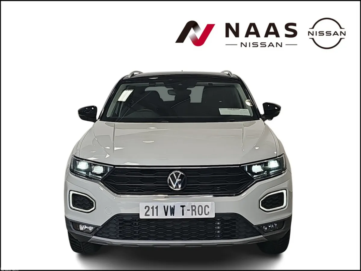 Volkswagen T-Roc Hatchback, Diesel, 2021, White