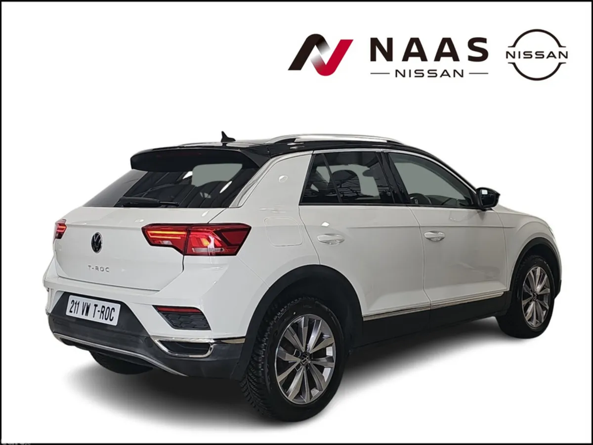 Volkswagen T-Roc Hatchback, Diesel, 2021, White