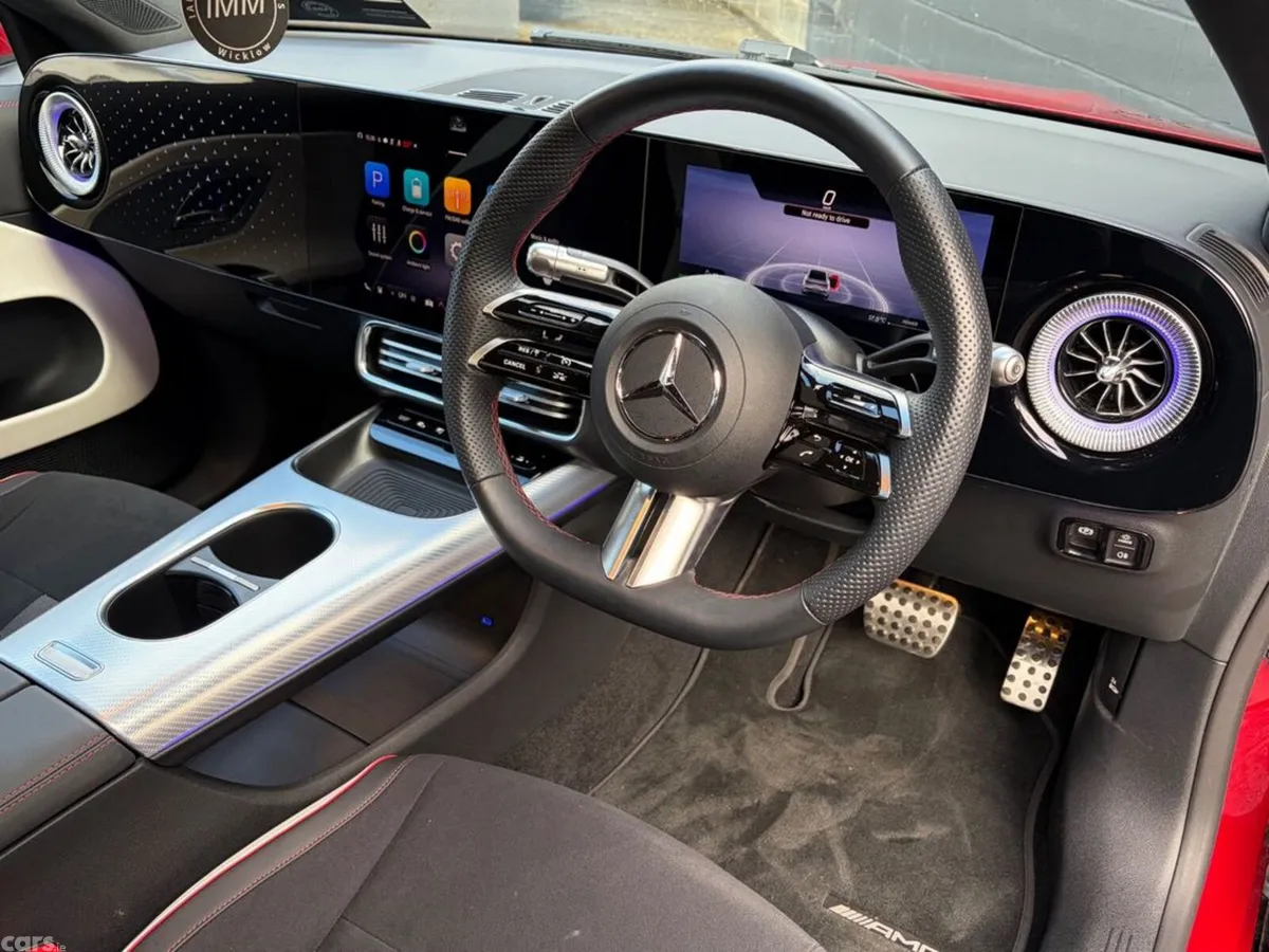 Mercedes-Benz CLA Saloon, Electric, 2025, Red