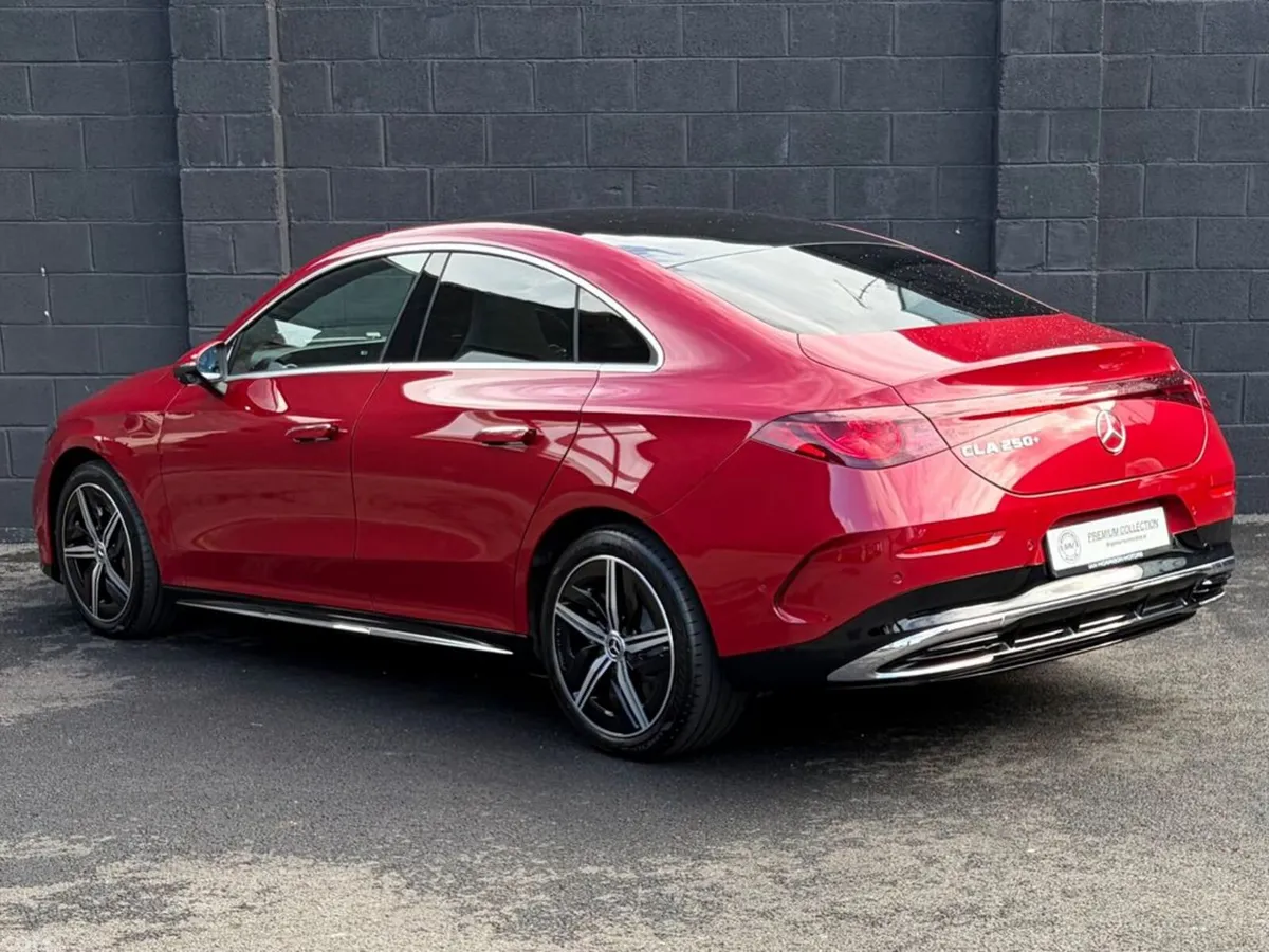 Mercedes-Benz CLA Saloon, Electric, 2025, Red