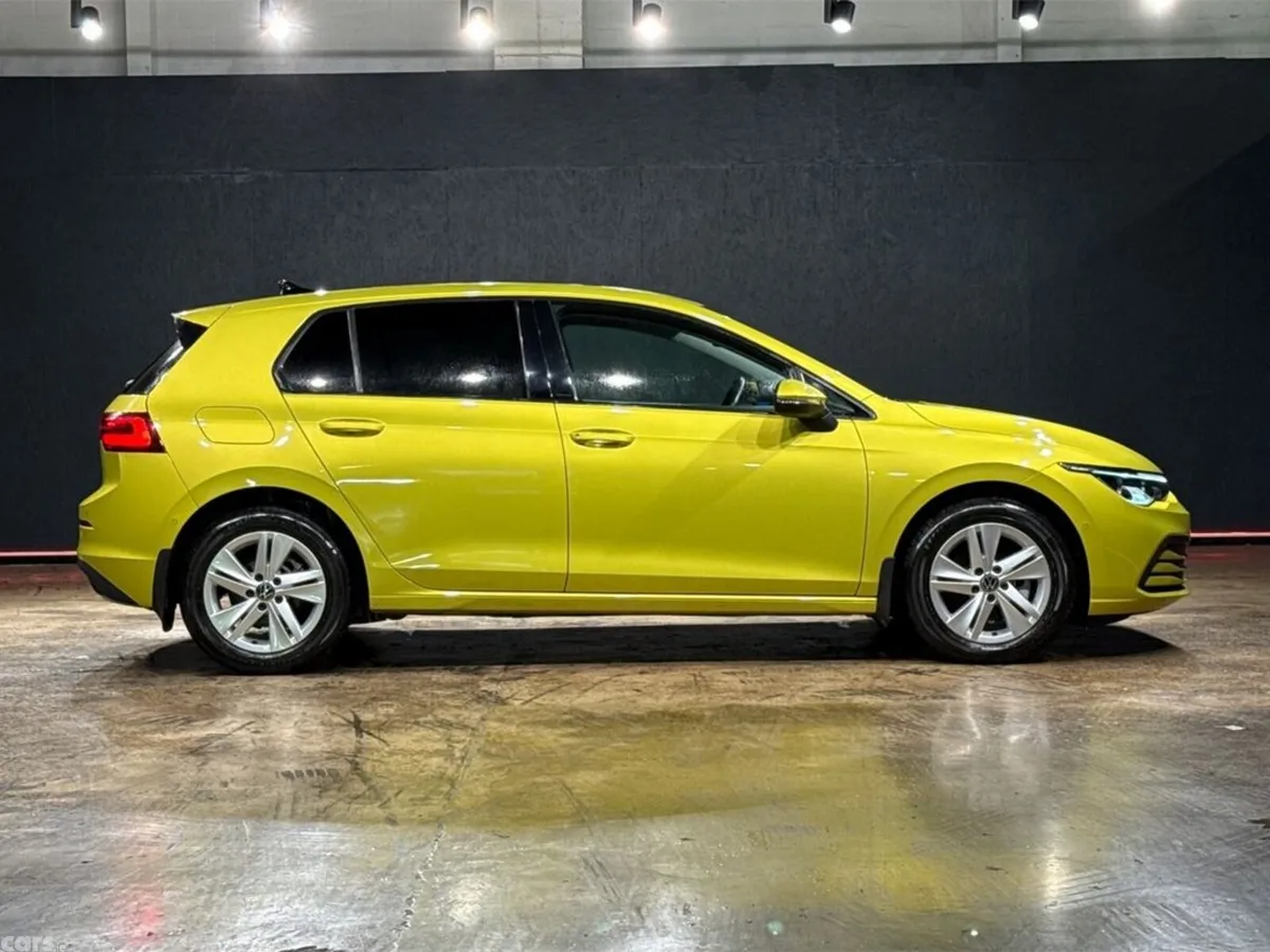 Volkswagen Golf Hatchback, Petrol Hybrid, 2022, Yellow