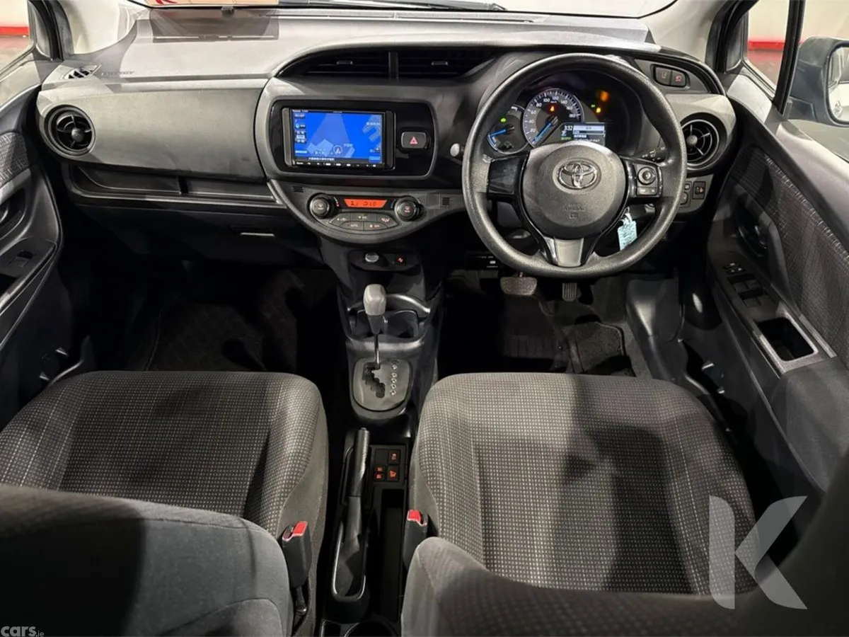 Toyota Vitz Hatchback, Petrol Hybrid, 2019, Silver