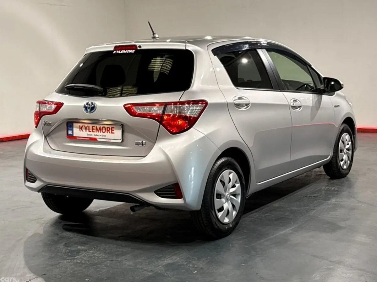 Toyota Vitz Hatchback, Petrol Hybrid, 2019, Silver