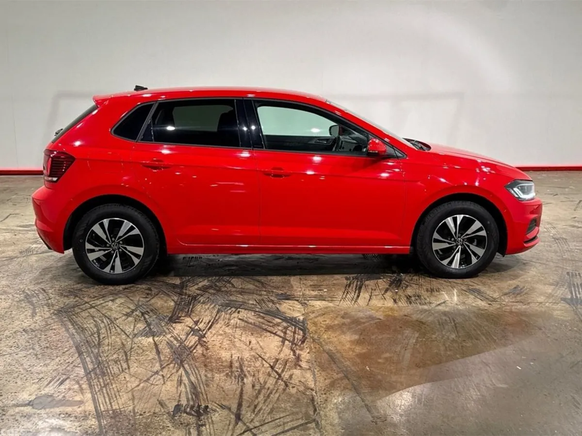Volkswagen Polo Hatchback, Petrol, 2021, Red