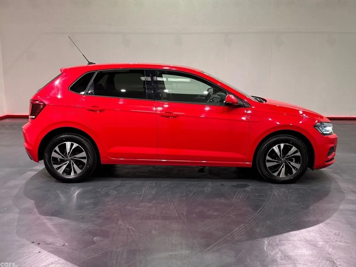 Volkswagen Polo Hatchback, Petrol, 2021, Red