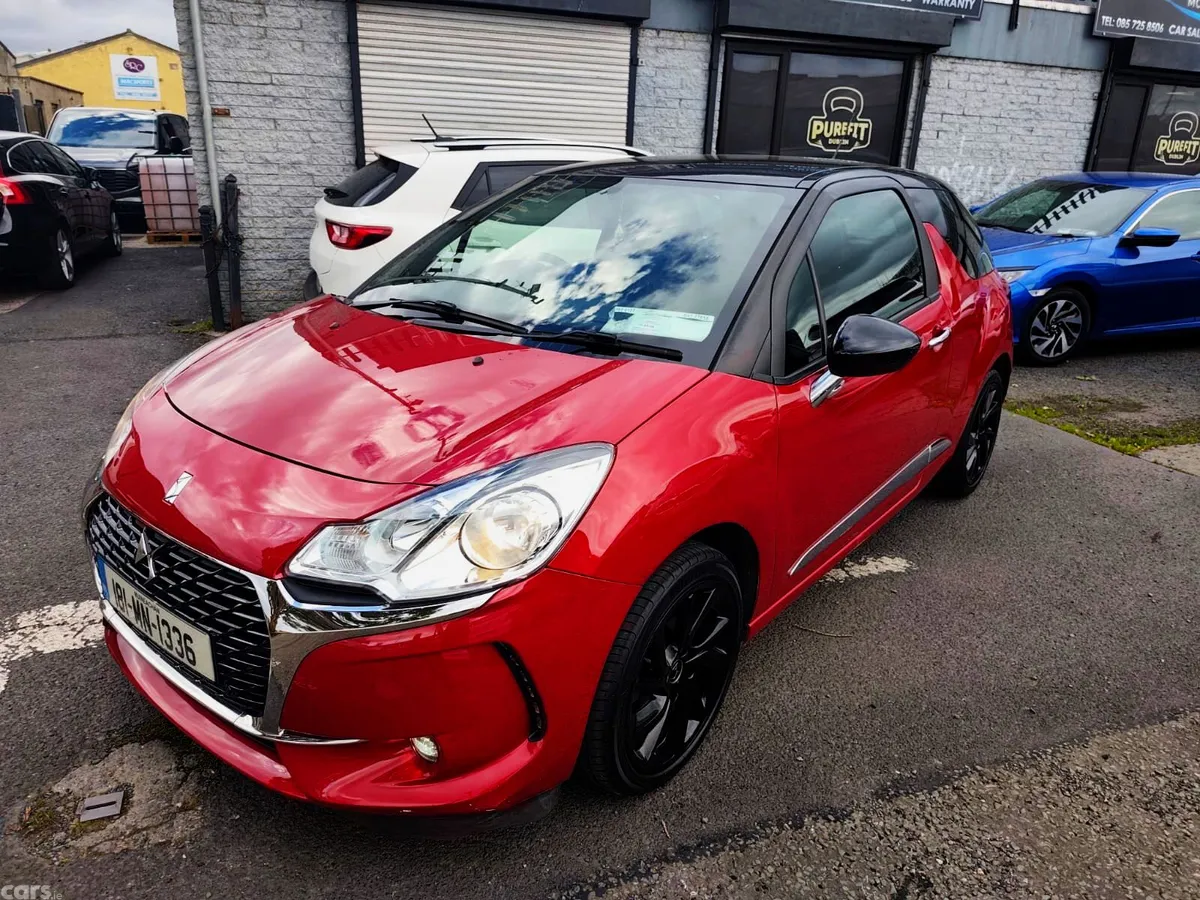 DS Automobiles DS 3 Hatchback, Petrol, 2018, Red