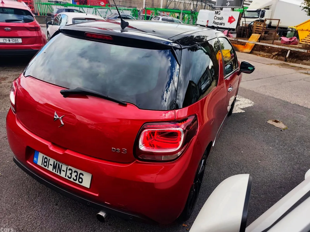 DS Automobiles DS 3 Hatchback, Petrol, 2018, Red