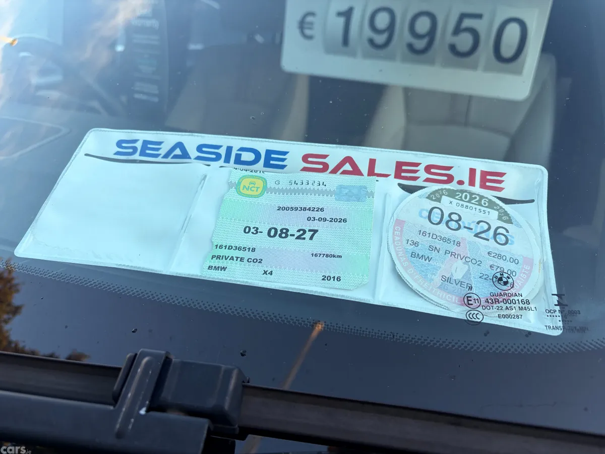 BMW X4 SUV, Diesel, 2016, Silver