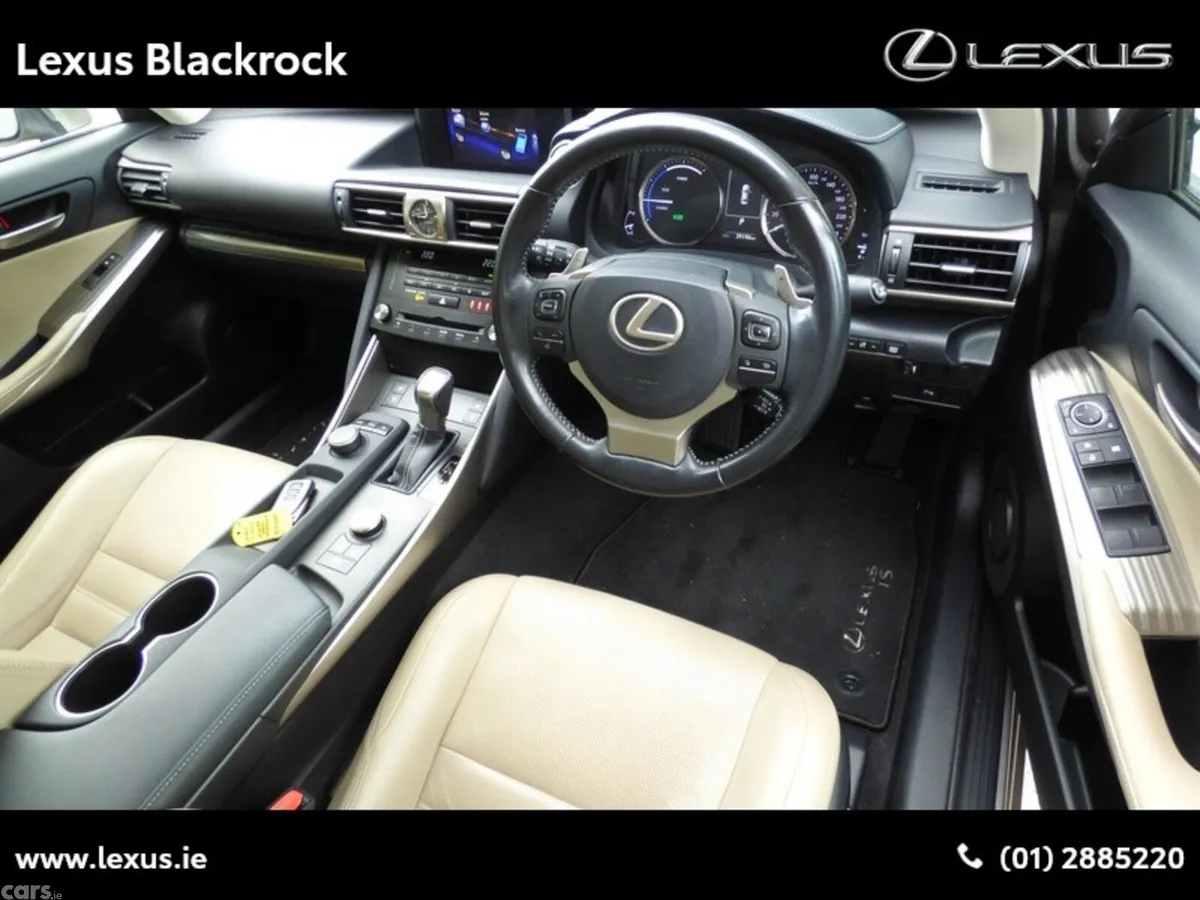 Lexus IS Saloon, Petrol Hybrid, 2017, Silver