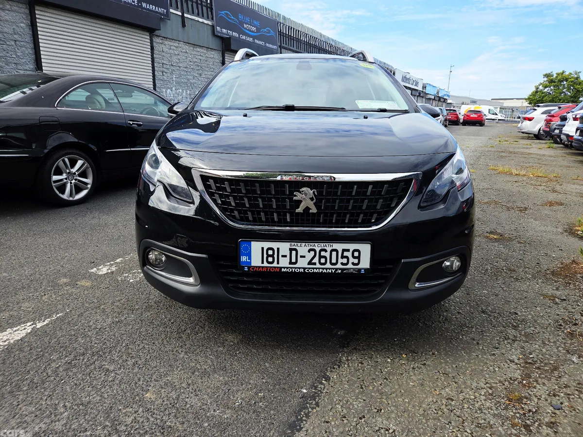 Peugeot 2008 Estate, Petrol, 2018, Black