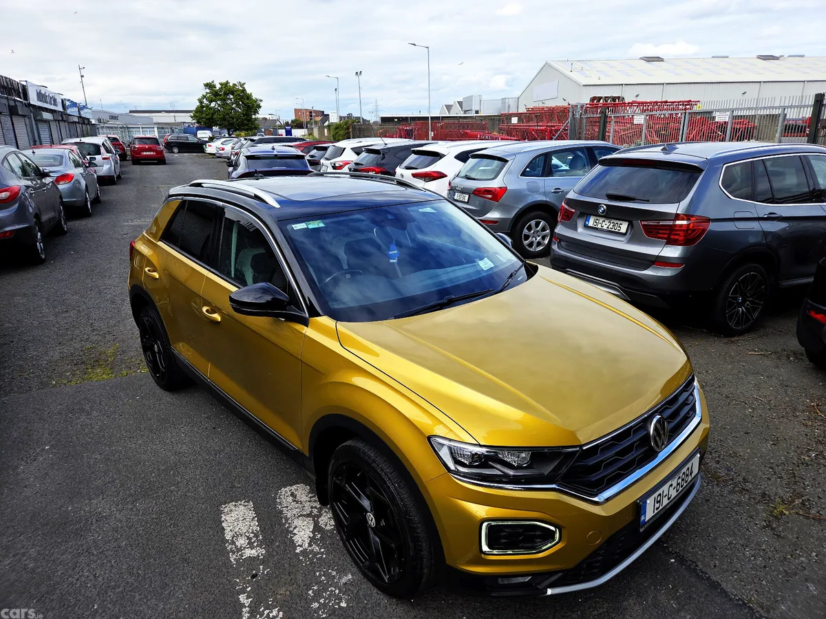 Volkswagen T-Roc SUV, Petrol, 2019, Yellow