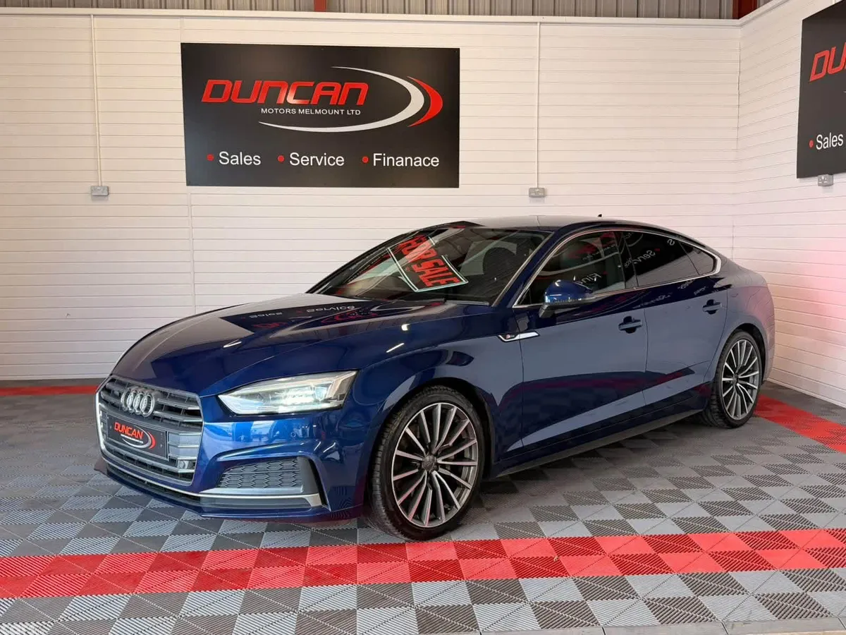 Audi A5 Hatchback, Diesel, 2018, Blue