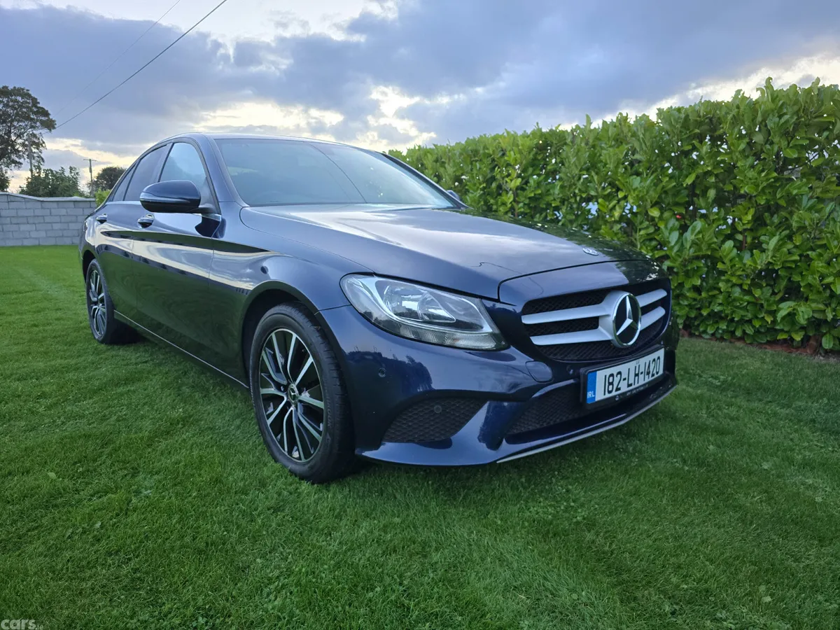 Mercedes-Benz C-Class Saloon, Diesel, 2018, Blue