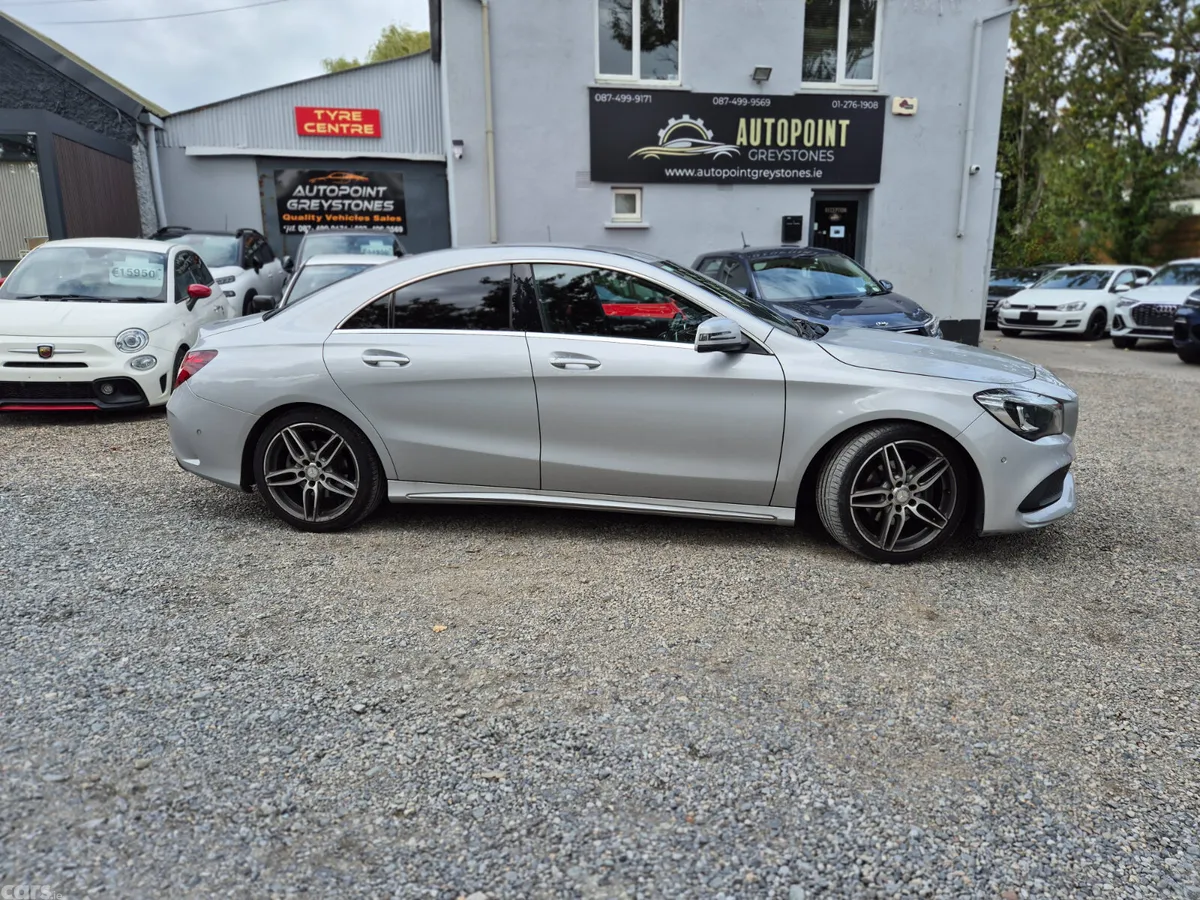 Mercedes-Benz CLA Saloon, Petrol, 2017, Silver
