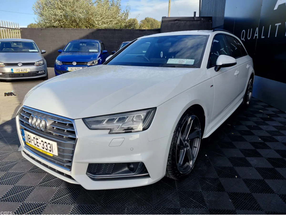 Audi A4 Estate, Petrol, 2018, White