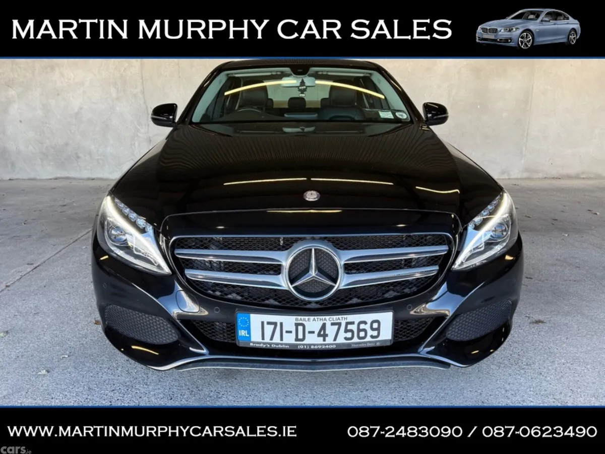 Mercedes-Benz C-Class Saloon, Diesel, 2017, Black