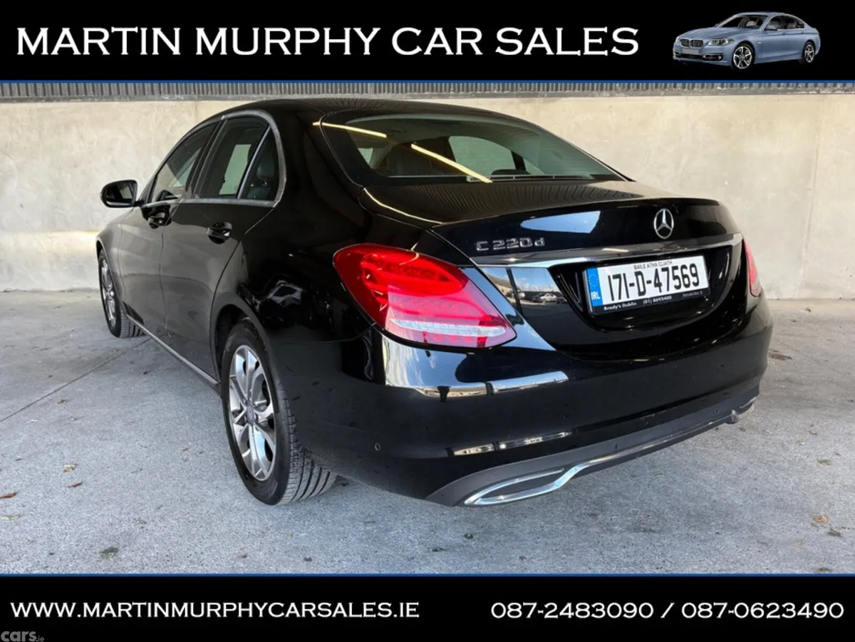 Mercedes-Benz C-Class Saloon, Diesel, 2017, Black