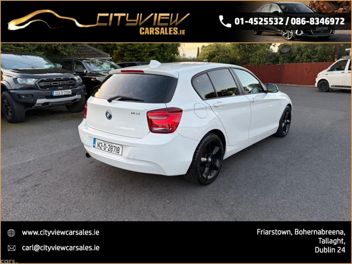 BMW 1-Series Hatchback, Petrol, 2014, White